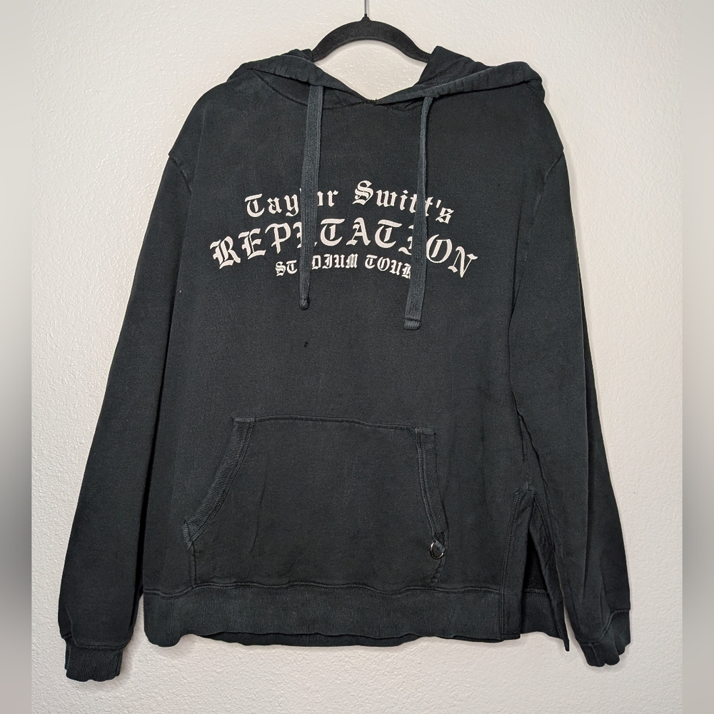 Taylor Swift Unisex Zipper Hood Reputation Snake Rose Stadium Tour Hoodie S